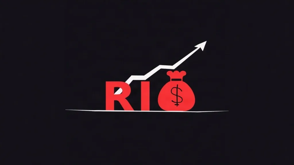 ROI grafikon sa rastućom strelicom i torbicom novca - povraćaj investicije za unapređenje sajta